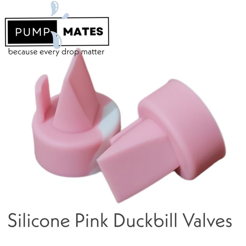 Pump Mates Silicone Duckbill Pink Valve