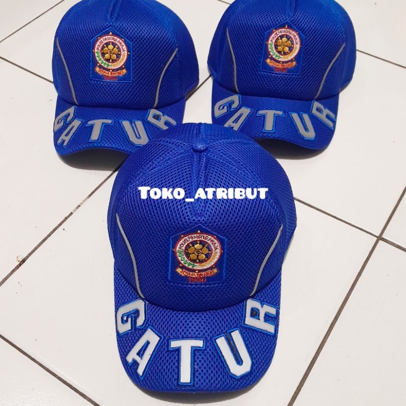 Topi jaring GATUR pol pp topi PTI