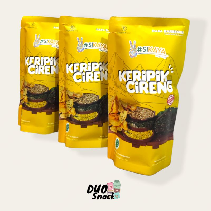 Keripik Cireng Sikaya rasa Barbeque Cemilan Kripik Murah