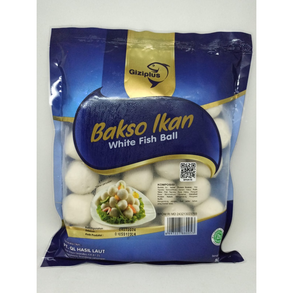 Jual Giziplus Bakso Ikan 500gr Shopee Indonesia