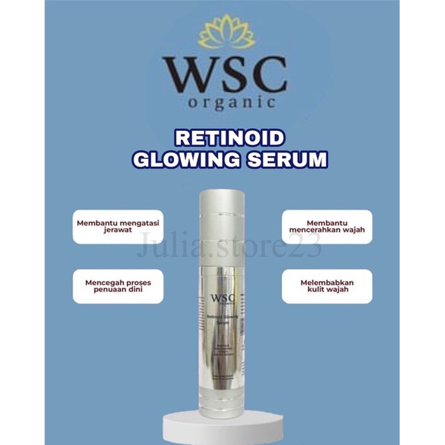 RETINOID GLOWING SERUM WSC ORGANIC /SERUM RETINOL WSC ORGANIC /WSC PREMIUM
