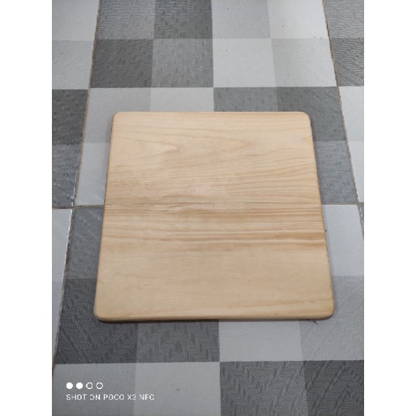 Talenan Kayu Pinus 30x30 Pingul / Telenan Kayu / Telnan Kayu