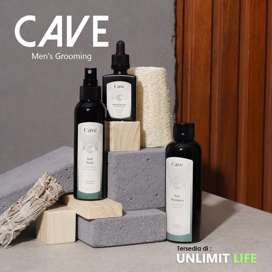 CAVE BEARD SERUM 30 ml Original Penumbuh Kumis Jambang Jenggot Brewok Alis Rambut Serum Pria Cave 7M
