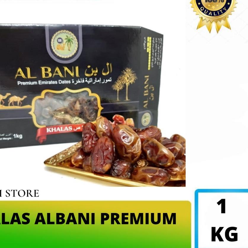 

Sale[KI3]-[ COD ] Kurma Khalas 1kg Premium / Kurma Khalas / Khalas Termurah