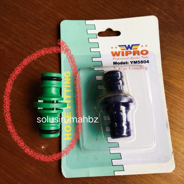 SAMBUNGAN SELANG INLET MESIN CUCI LURUS 15MM 15 mm 2 way coupling 2way