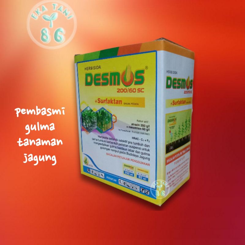 DESMOS 200/60 SC HERBISIDA PEMBASMI GULMA TANAMAN JAGUNG