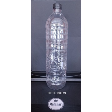 BOTOL AIR 1500 ML TUTUP LN / BOTOL PLASTIK / BOTOL AQUA 1500 ML
