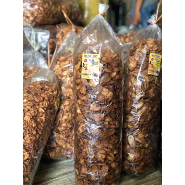 

TERLARIS 1KG KERIPIK PISANG SALE/PISANG KERING MANIS TERMURAH
