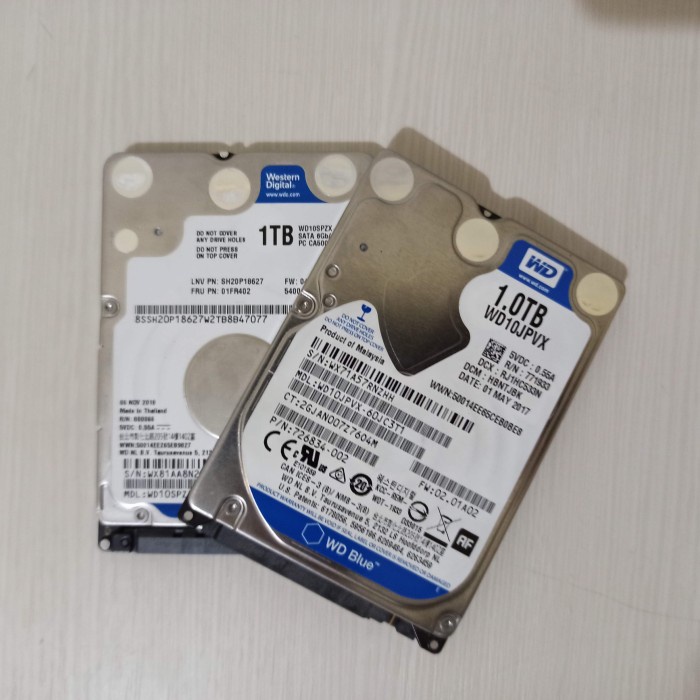 HDD Laptop 1TB Second | Hardisk Harddisk Bekas Notebook 1 TB 2,5 SATA