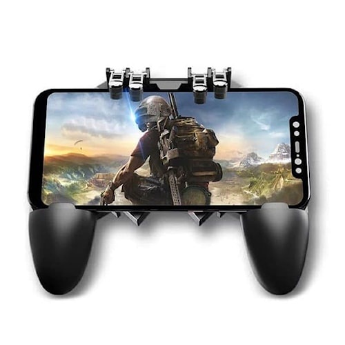 GAMEPAD PUBG MOBILE L1 R1 L2 R2 4 JARI 6 JARI AK66 AK-66 AK 66 A Nyama Dipakai Alat Dudukan Hp Game