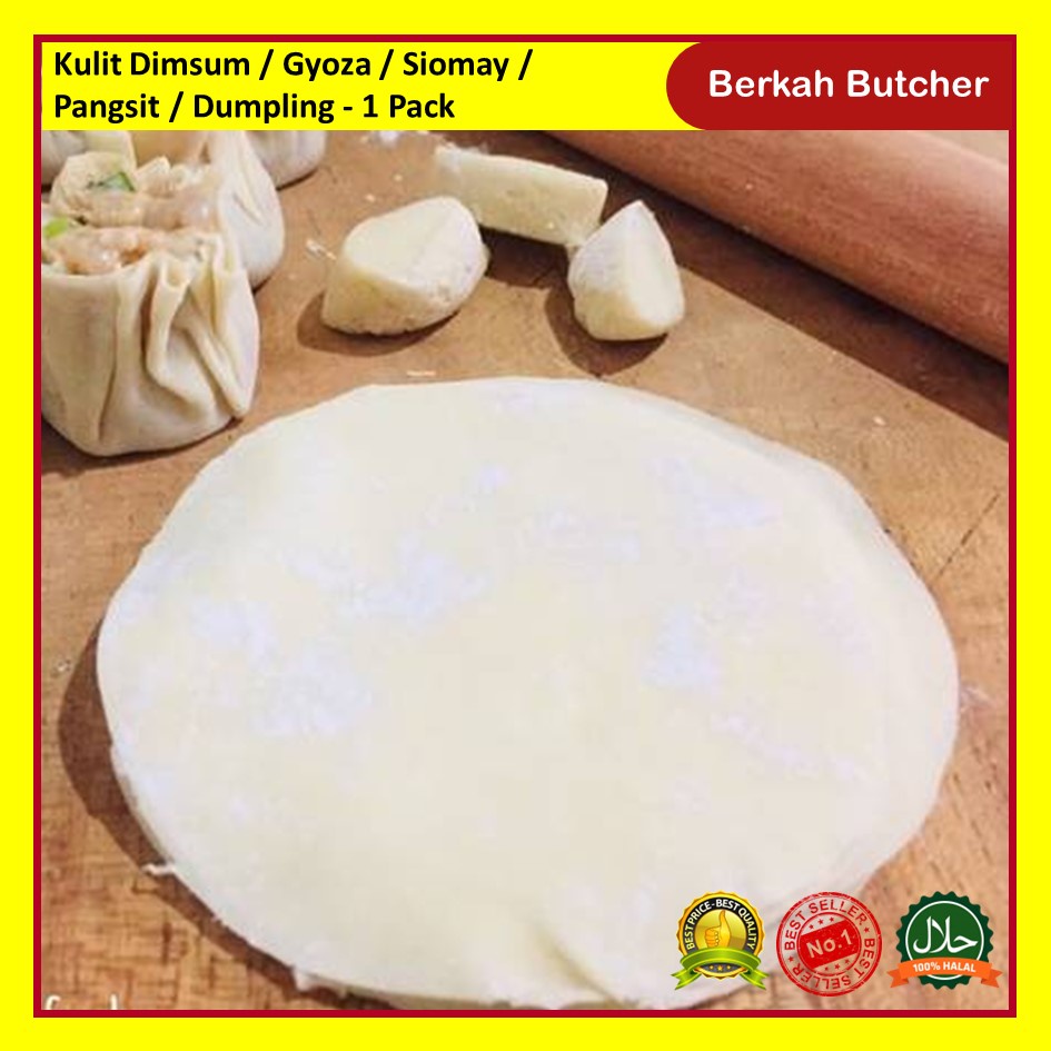 Kulit Dimsum / Pangsit / Gyoza / Siomay / Dumpling - Berkah Butcher