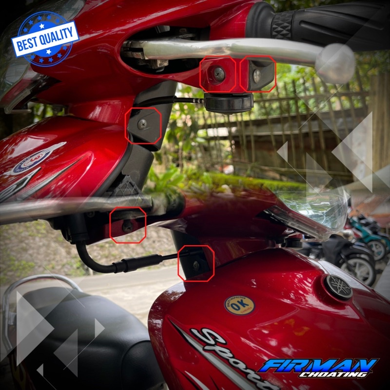 Probolt baut batok depan mio sporty mio smile mio soul (Harga 6biji)