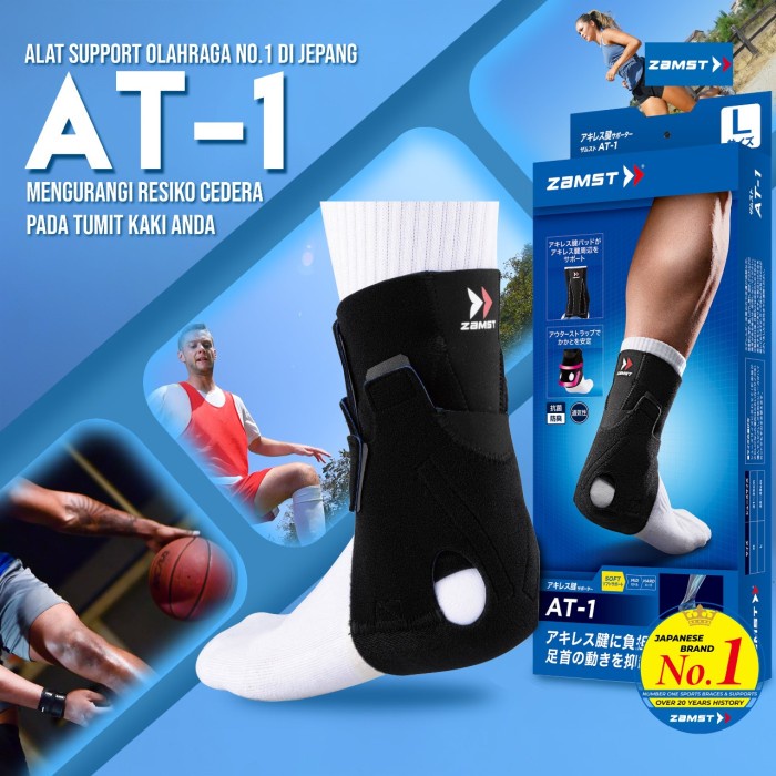 Achilles Tendon Support Deker Tumit Zamst AT-1 Japan Original