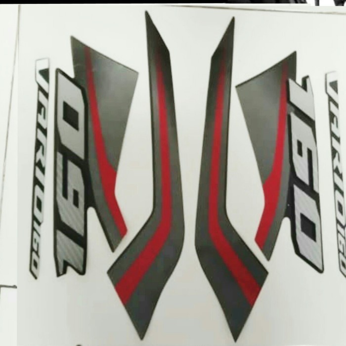 

TERLARIS | Stiker sticker Striping Motor Honda Vario 160 cc 2022 - Merah