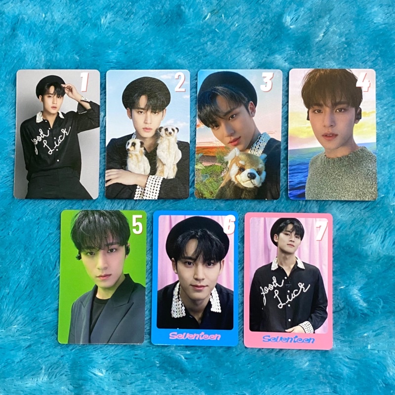 PHOTOCARD DICON 102 DFESTA MINI  OFFICIAL SEVENTEEN THE8 MINGYU DK SEUNGKWAN VERNON DINO