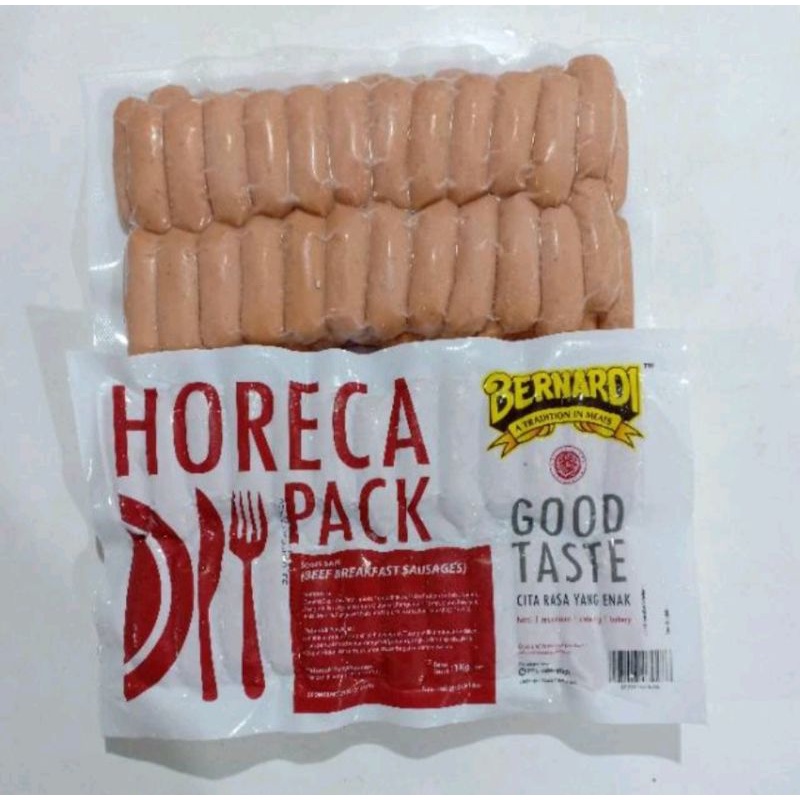 

BERNARDI horeca sosis sapi vp 1kg