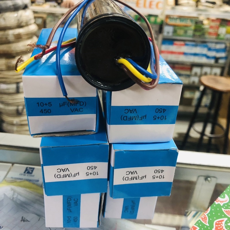 Capasitor mesin cuci 10+5uf / Kapasitor mesin cuci 10+5 Lotus