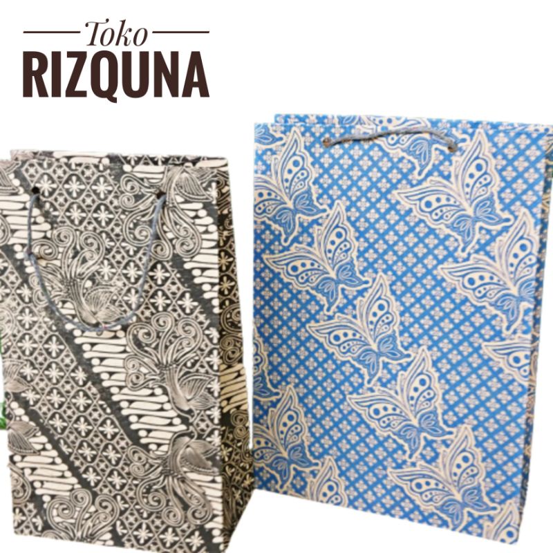 Papper bag batik Tas Tenteng hajatan serbaguna