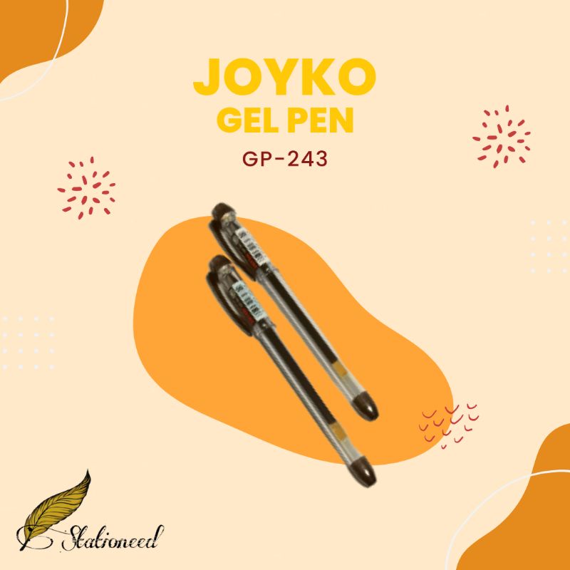 

Pulpen Gel / Pen / Gel Pen Joyko GP-243