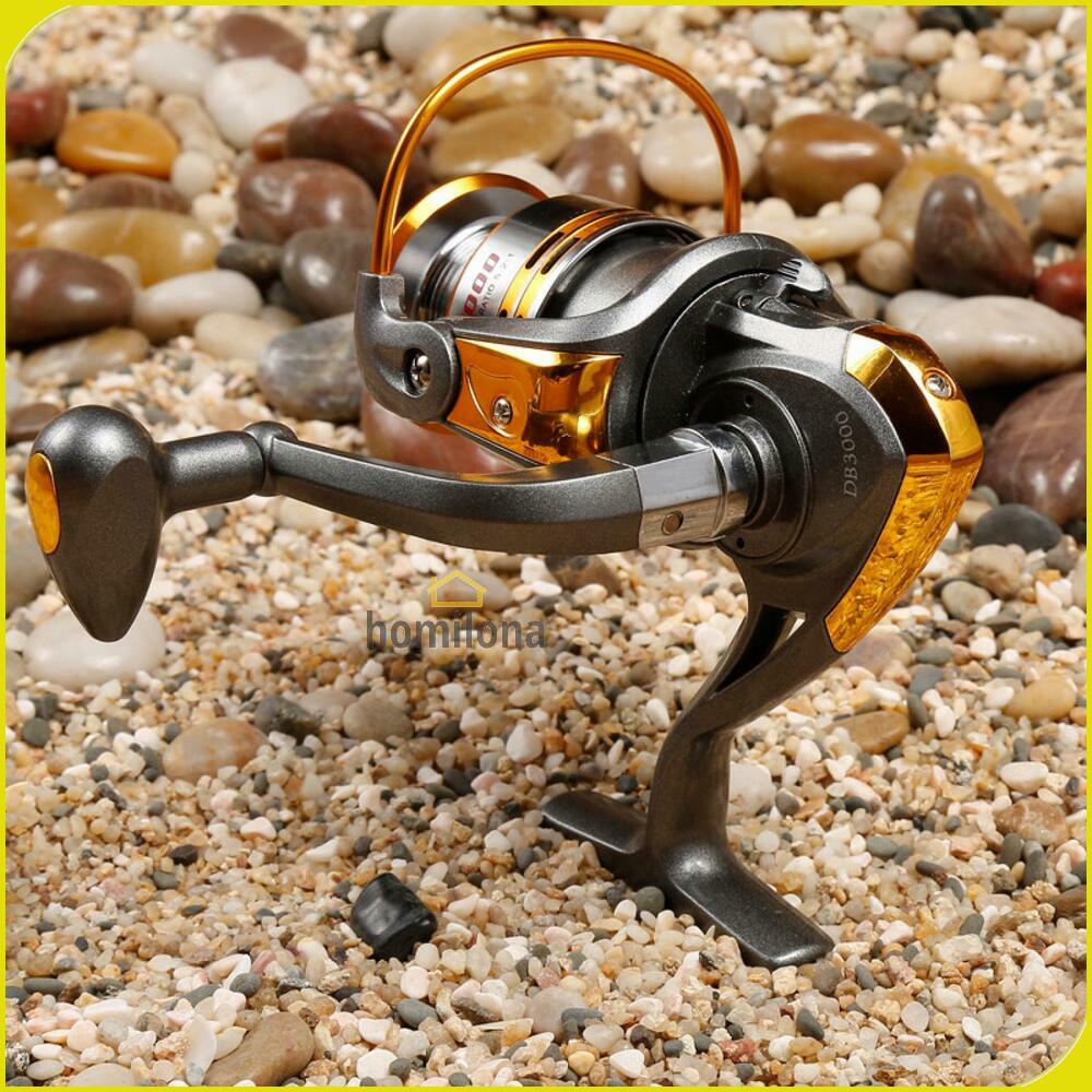 Debao Gulungan Pancing Metal Fishing Reel 10 Ball Bearing - DB3000