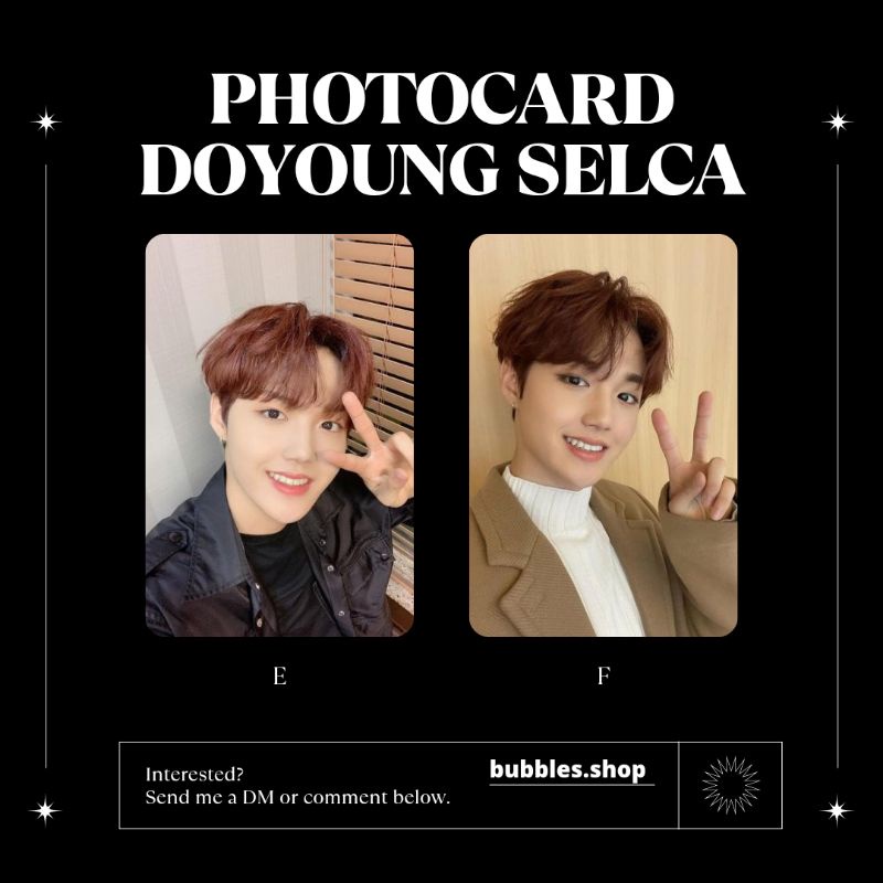 PHOTOCARD UNOFFICIAL DOYOUNG TREASURE SELCA