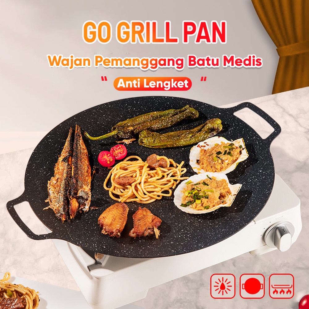 WAJAN SERBAGUNA 34cm ANTI GORES DAN ANTI LENGKET CNTR