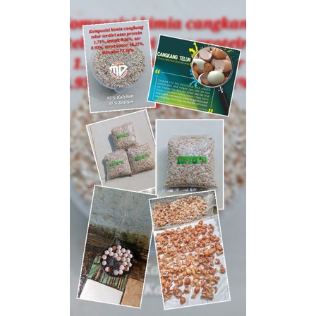 

Cangkang Telur 1 Kg 100℅ asli kulit telur ayam tanpa bahan campuran lainnya