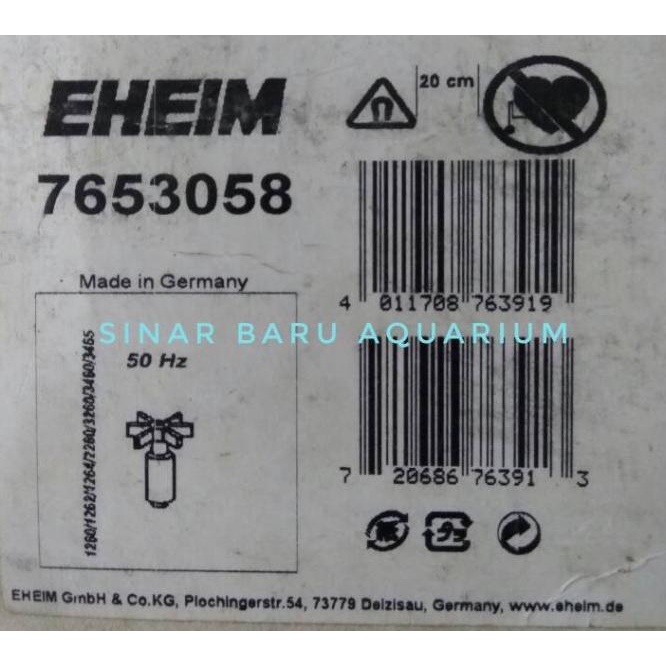 Eheim Impeller / Kipas Eheim Classic 2260 /1260/1262/1264
