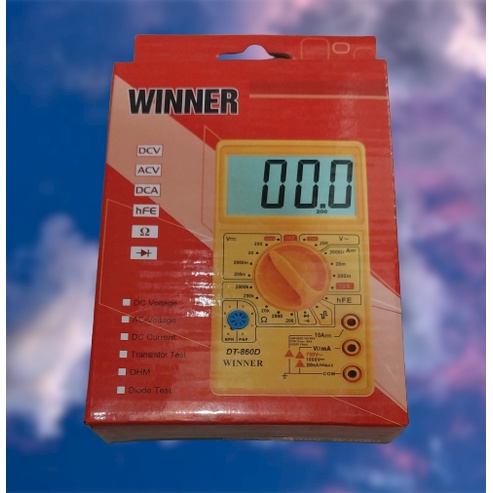 DIGITAL MULTIMETER / MULTITESTER WINNER DT-860D