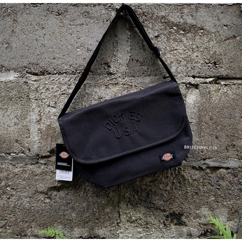 DICKIES SHOULDER BAG CLASSIC BLACK ORIGINAL ( JAPAN )