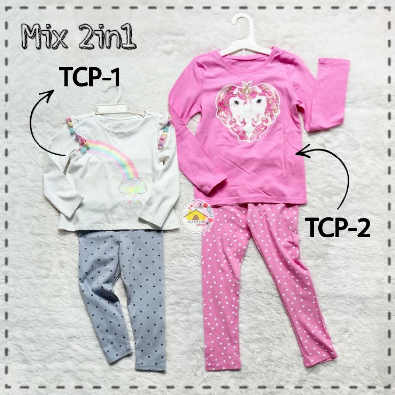 Setelan Mix & Match Baju Anak (2in1 TCP-1 & TCP 2)