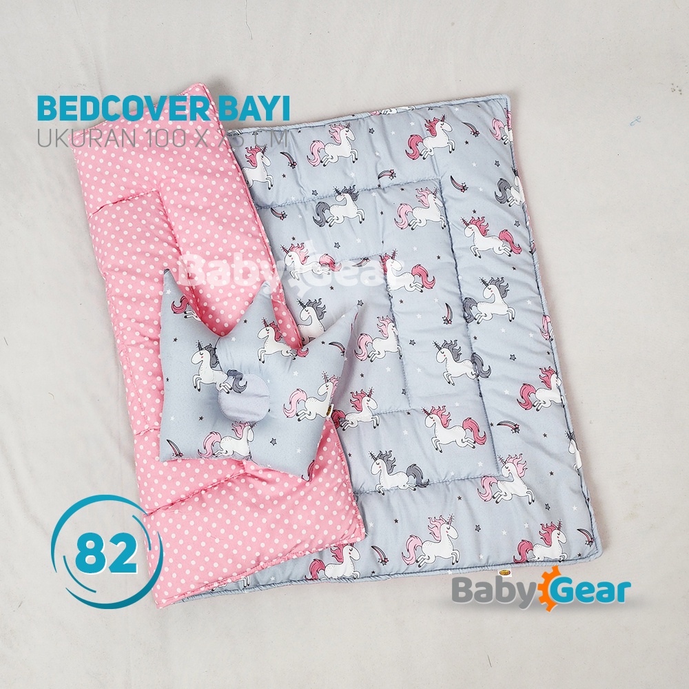 Bedcover Bayi Selimut Tidur Bayi PLUS Bantal Peyang Mahkota