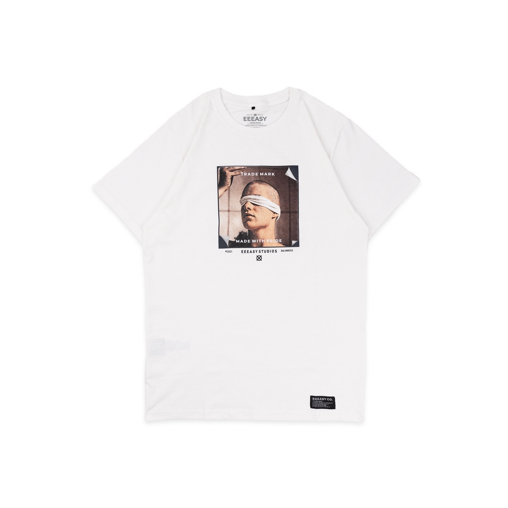 Eeeasy T-shirt Blind White