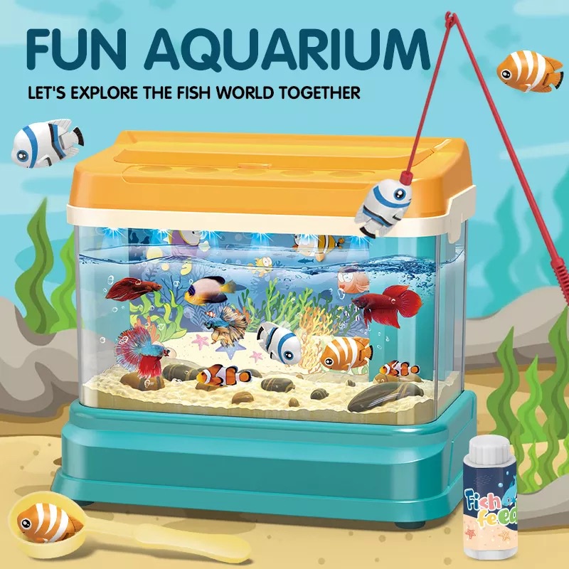 Fun Aquarium Magnetic | Mainan Seru Untuk Keluarga | Mainan Terbaru 2023 | Permainan Keluarga Anak Laki Laki Perempuan