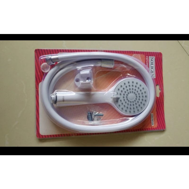 Hand shower set soligen Selang dan kepala shower