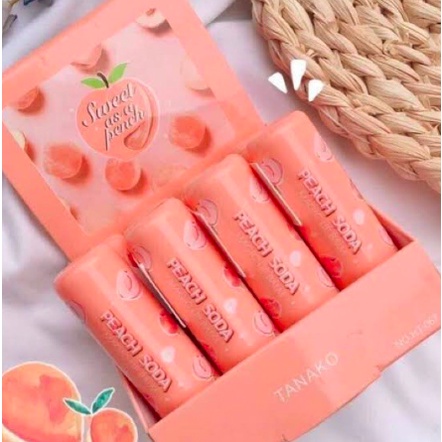 TERLARIS !! Lipbalm Tanako Peach Soda