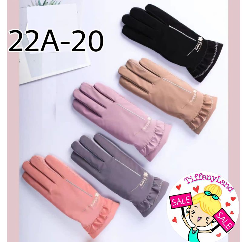 sarung tangan wanita touch screen tebal 22A-20