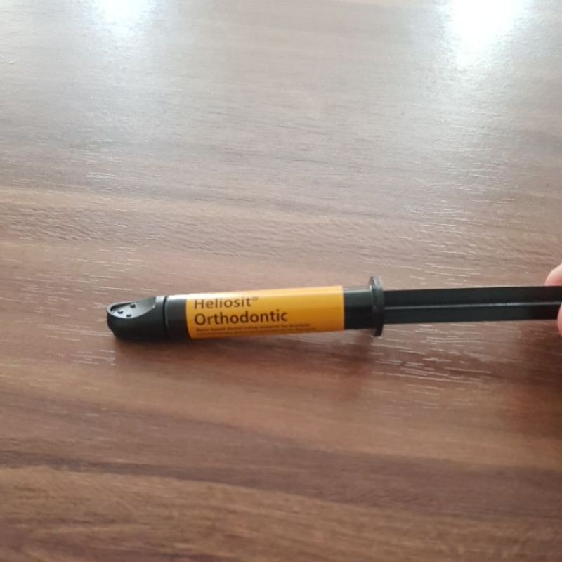 Heliosit orthodontic /bonding ortho light cure /lem perekat behel laser/ivoclar vivadentexp2024-11-1