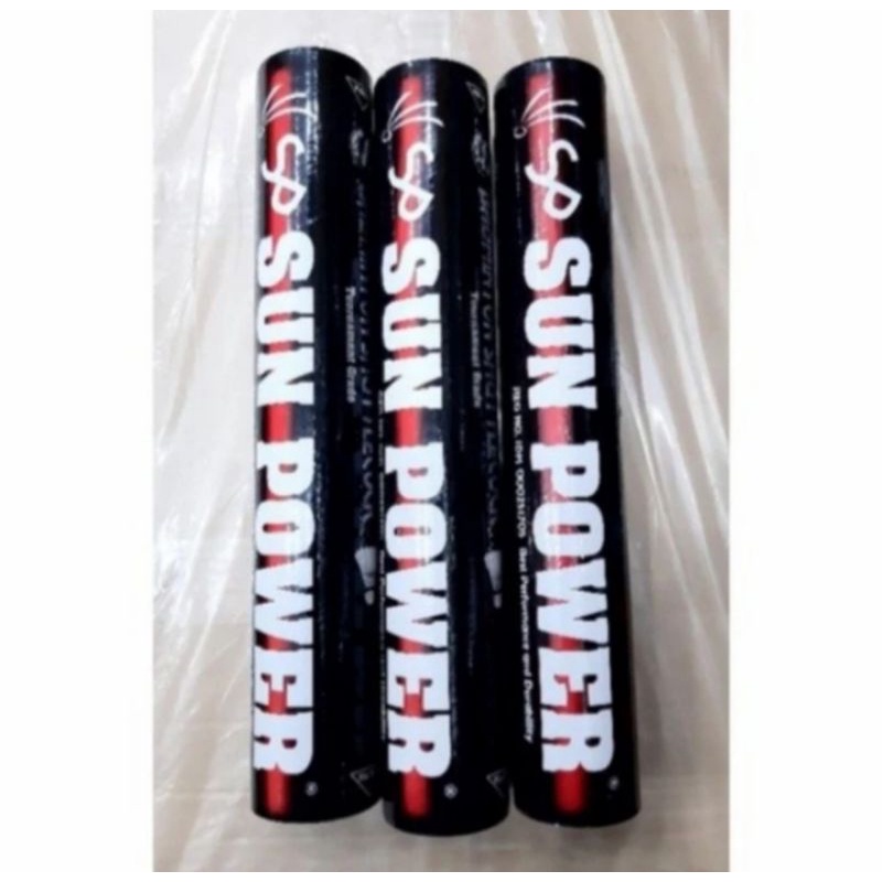 Bola raket badminton shuttlecock sun power