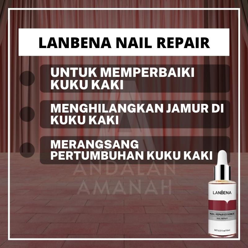 Lanbena Nail Repair Essence Serum Perawatan Jamur Kuku Lanbena Nail Repair Essence Perawatan Kuku Jamuran Manicure Pedicure Pemanjang Kuku Kaki