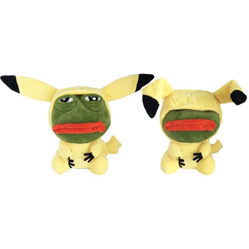 Mainan Boneka Kawaii Anime Baru Untuk Anak Spoof Sad Frog