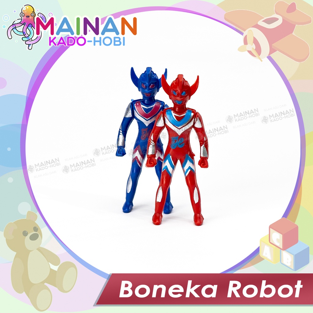 MAINAN EDUKASI ANAK LAKI ACTION FIGUR MINIATUR ROBOT SUPERHERO