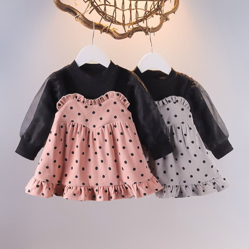 6-36bln DRESS ANAK GAUN BAYI ELEGAN PESTA ANAK PEREMPUAN BE