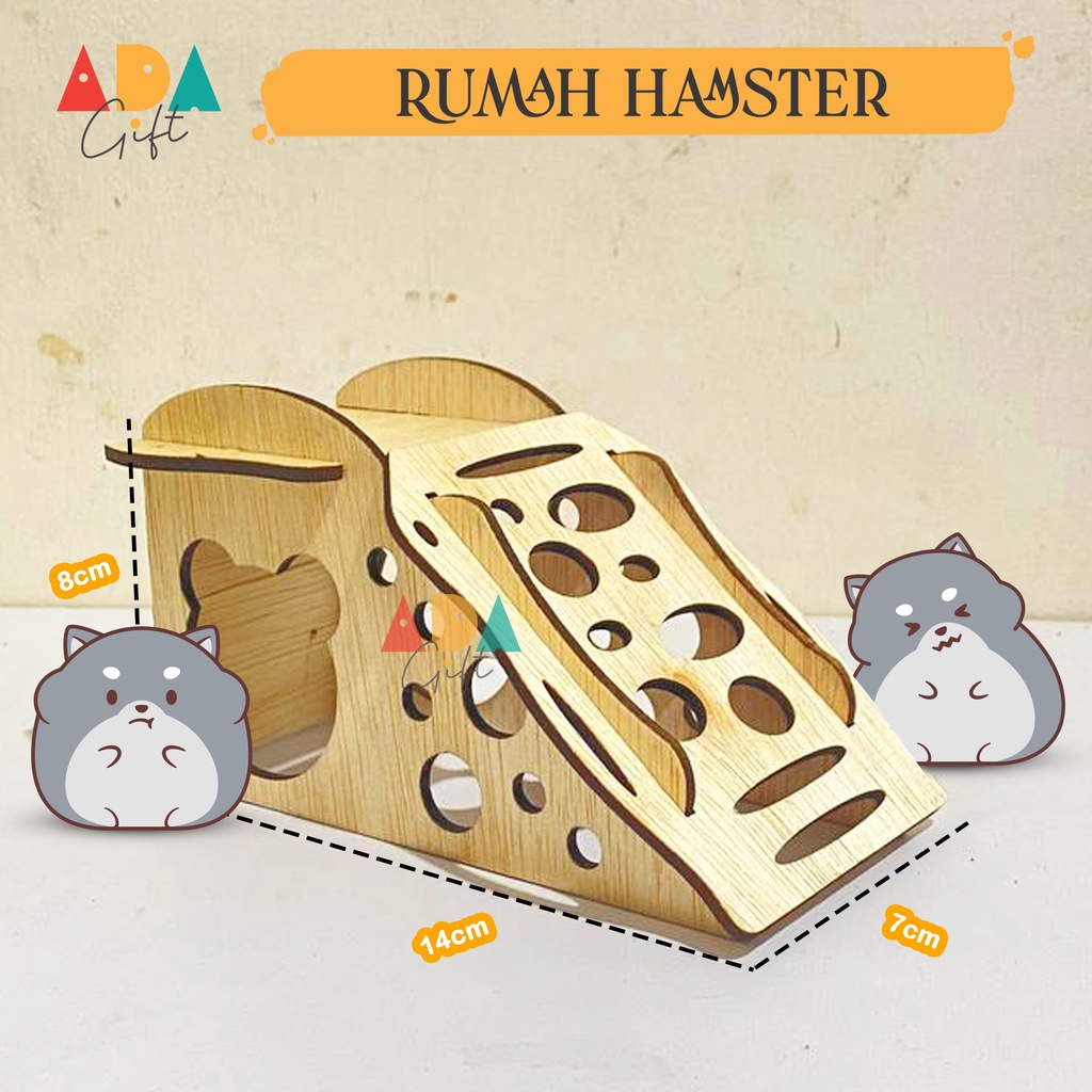 Tangga Hamster | Aksesoris Hamster | Mainan Hamster | Furniture Hamster