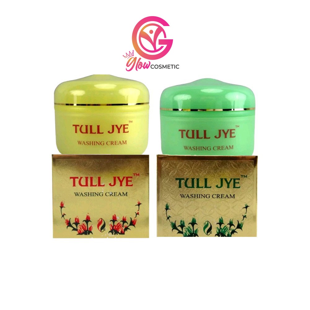 TULL JYE WASHING CRAM HIJAU/KUNING 100GR