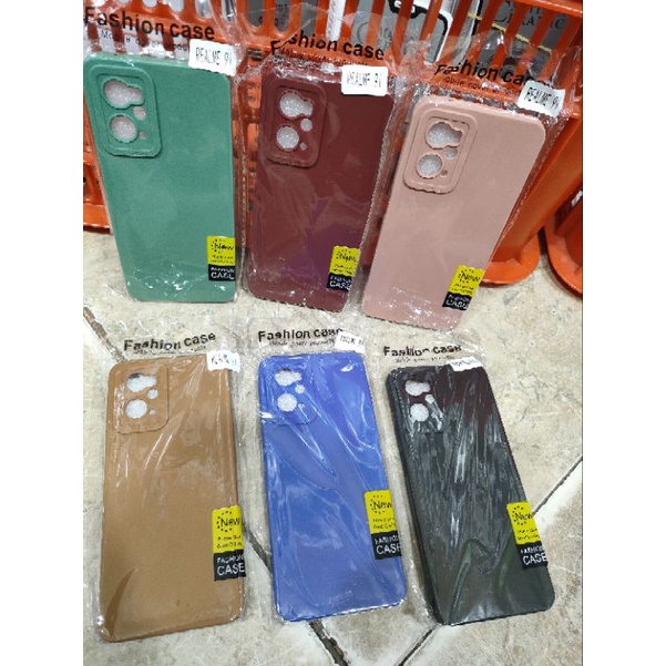 Softcase Realme 9i Silikon Casing Selicon Case Macaron Pelindung Pro Camera