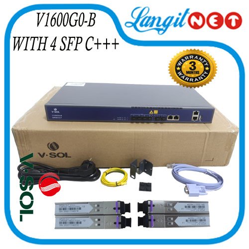 VSOL V1600G0-B 4 Ports GPON OLT