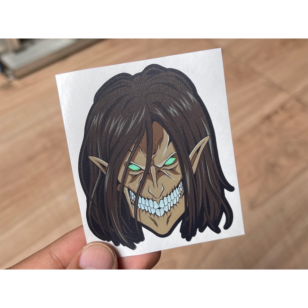 

Stiker Attack on Titan Eren