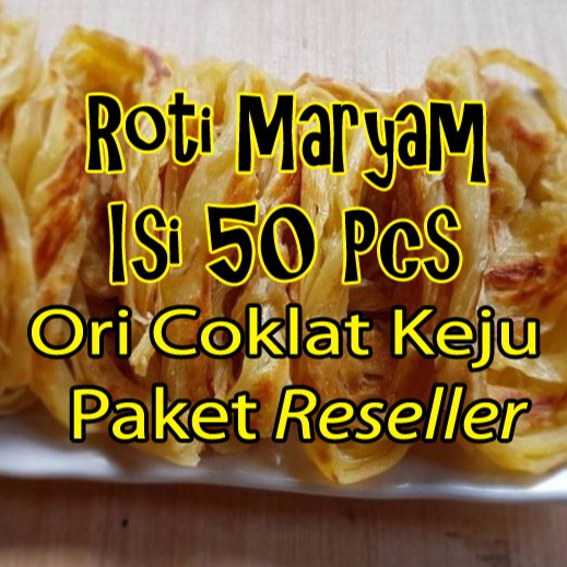 

Past Paket Roti Maryam Murah Canai Cane Frozen Original Tawar Coklat Keju