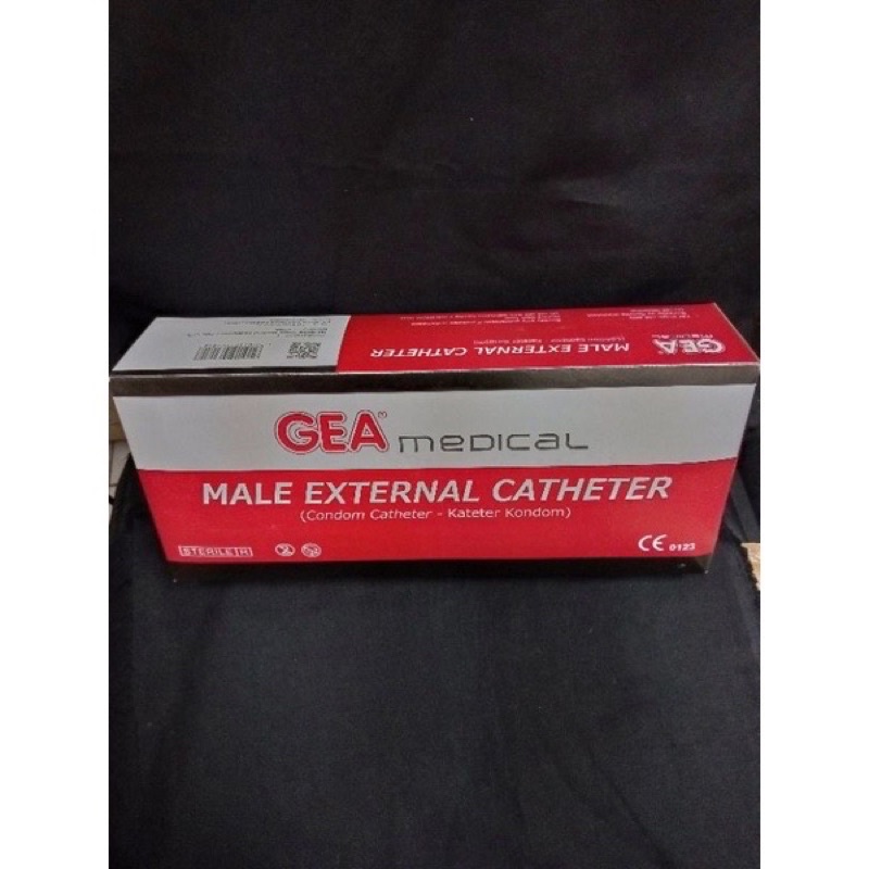 Male External Catheter isi 50 cateter condom kateter pria laki kondom gea S M L